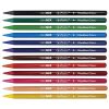 Creioane colorate fara lemn HERLITZ ChroMIX, 12 culori/set